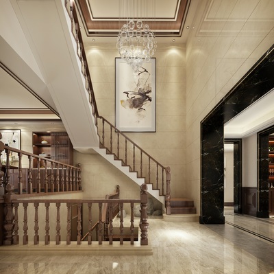 雅居樂富春山居34號別墅設計裝飾工程案例解析——廣州市藝鴻裝飾工程有限公司