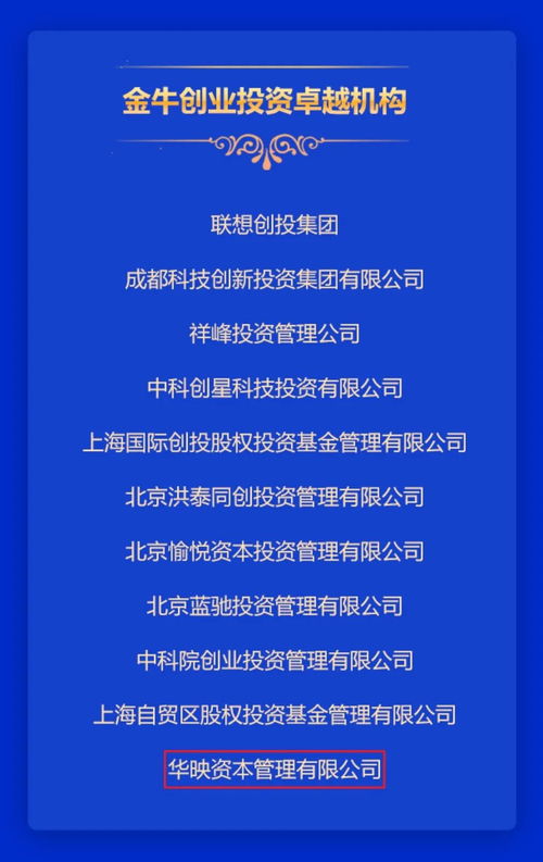 華映資本榮獲第七屆股權投資金牛獎，彰顯卓越創業投資實力